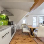 Ferienwohnung mit Hund Bad Gastein Küche mit Backofen Ankogel