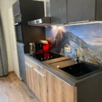 ferienwohnung mit hund bad gastein essbereich kueche backofen grossglockner